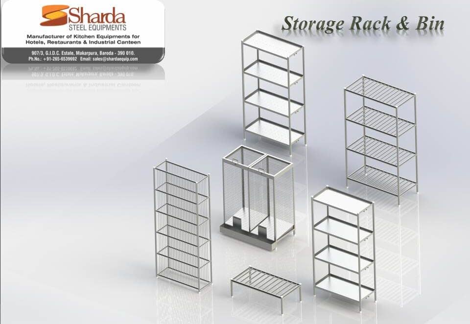 Storage Rack and Bin