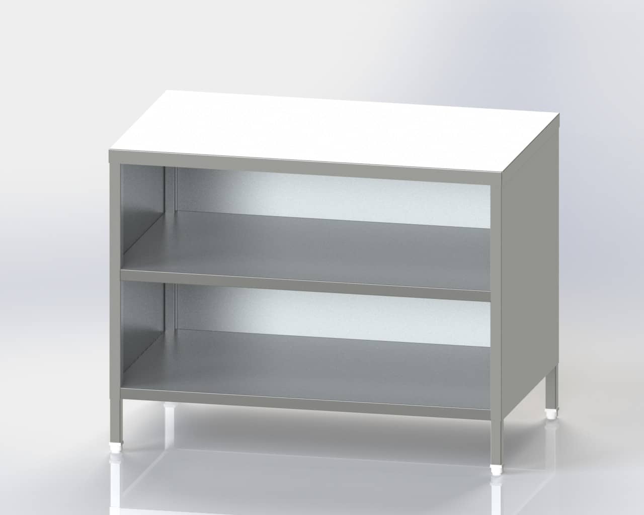 Thali Counter / Lower and Intermediate Shelf
