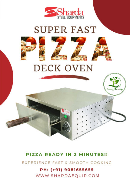 Super Fast Pizza Deck Oven In India