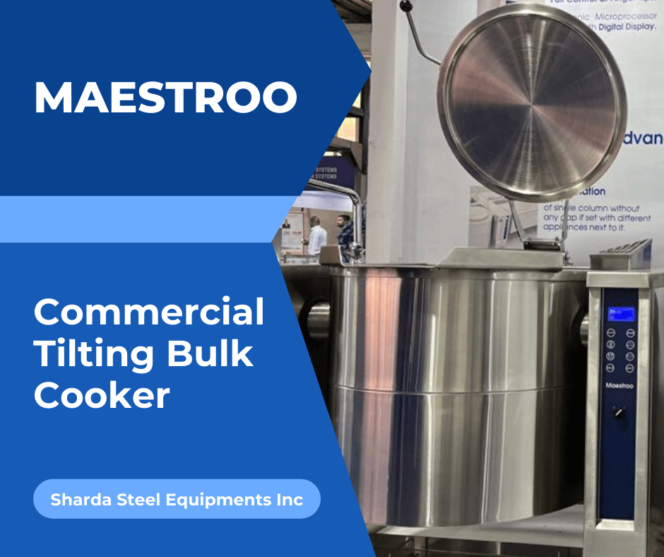 Maestroo Commercial Tilting Bulk Cooker